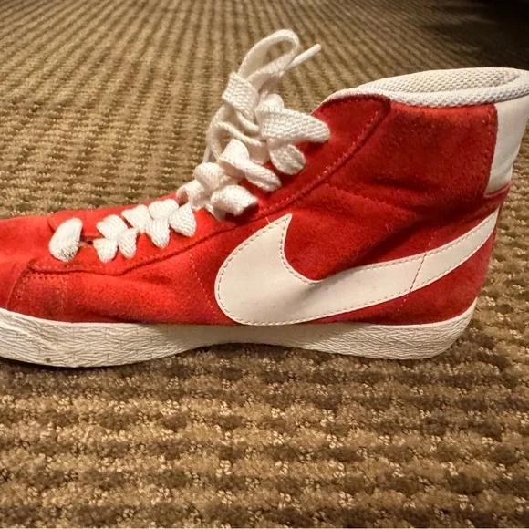 Nike Women's Trail Blazers High-Top Sneakers - Size 7.5 - Picture 6 of 10